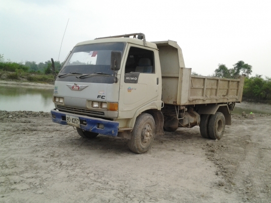 HINO FC2W 120 ดั้มห้าแท้ แอร์เย็น F หน้าหลัง