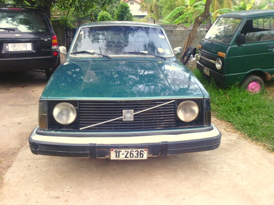 ขาย วอลโว่ 244DL รถเดิมสวย ล้อแมก เครื่องเสียง JVC ติดแก็ช 35000 สด หรือแลก