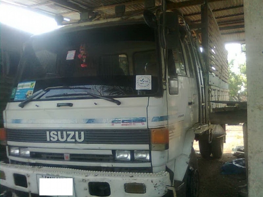 ขาย6ล้อใหญ่ ISUZU FSR11H 175แรงม้า กระบะบรรทุก