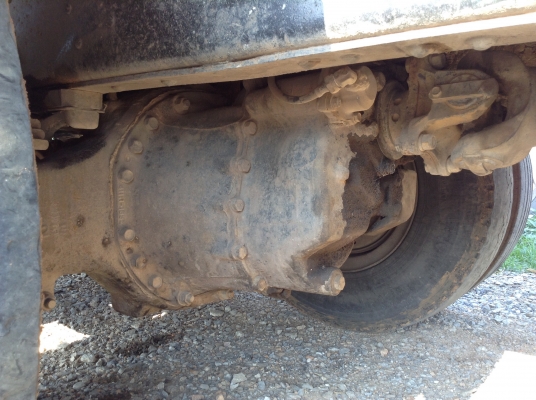 ขายพ่วงแม่ลูกดั้ม FM2P เครื่อง P11C 320 แรงม้า เกียร์ ZF ช่วงล่าง ZM 10 น็อต คัสซีสวยจัด แอร์เย็น  ลูก 2 คาน ทะเบียนพร้อมโอนครับ