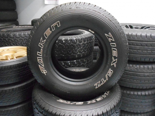 ขายยาง Falken Ziex S/TZ(made in Thailand) 255/70/15 ปลายปี 10 ดอกสวย 1 ชุด/ใส่-ถ่วงฟรีค่ะ