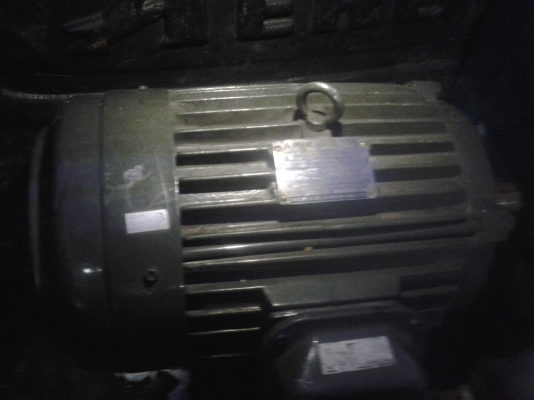 ขาย !! มอเตอร์ 10 hp. 380v. รอบ 1400 ยี่ห้อ teco พร้อมใช้งาน สภาพเดิม