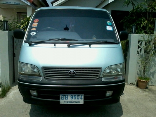 ขาย TOYOTA  HIACE  หัวจรวจตาเหยี่ยวปี 1998 เครื่อง 3L สภาพพร้อมใช้