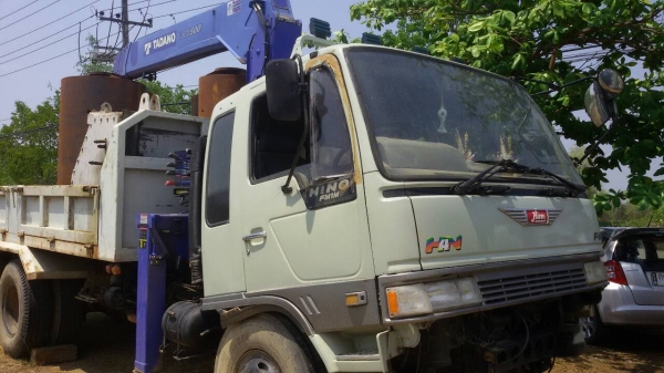 HINO FM1M พร้อมเครน