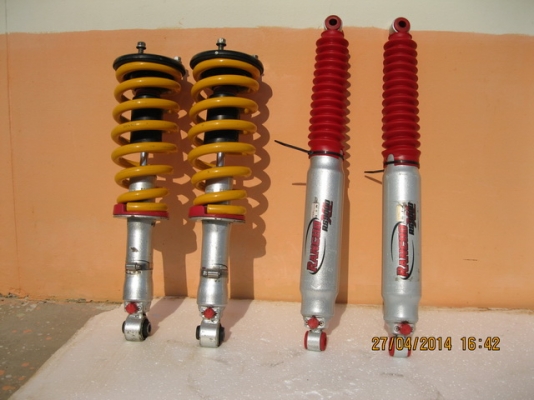 ขายโช๊คพร้อมชุดยก Mitsubishi triton 2" สปิงแต่งจากออสเตเลีย