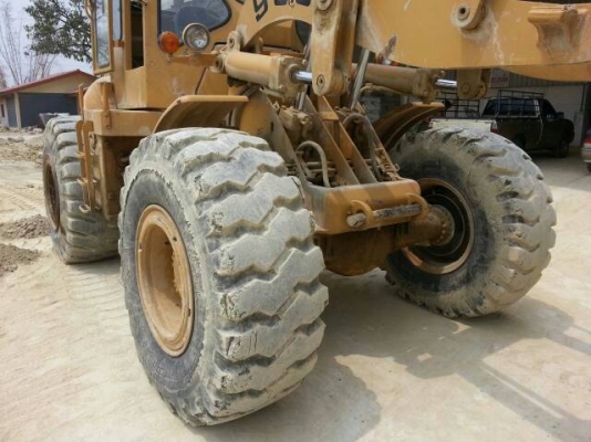 รถตักล้อยาง CATERPILLAR 950  สมาชิกจาก ชลบุรี มัดจำเรียบร้อยแล้วค่ะ
