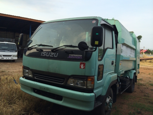 ขายรถเก็บขยะ ยี่ห้อ อีซูซุ รุ่น NRR เครื่องยนต์ 6HL1 รถมือสองสภาพดีจากญี่ปุ่น เอกสารอินวอยส์