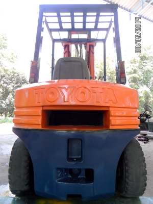 ขายโฟร์คลิฟท์ญี่ปุ่น*TOYOTA*5FD25*เสา5.50เมตรฟลูฟรีงาสไลด์ขายที่โคราช