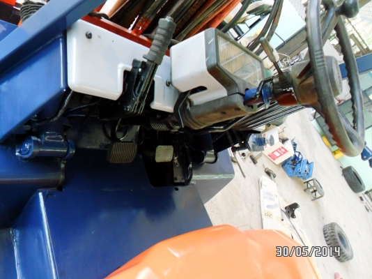 ขายโฟร์คลิฟท์ญี่ปุ่น*TOYOTA*5FD25*เสา5.50เมตรฟลูฟรีงาสไลด์ขายที่โคราช