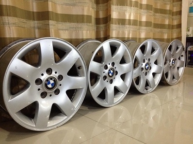 แม็กซ์ BMW ลาย 7ก้าน ขนาด 16 นิ้ว 5รู120 ใส่บีเอ็ม ตจว ส่งฟรีครับ