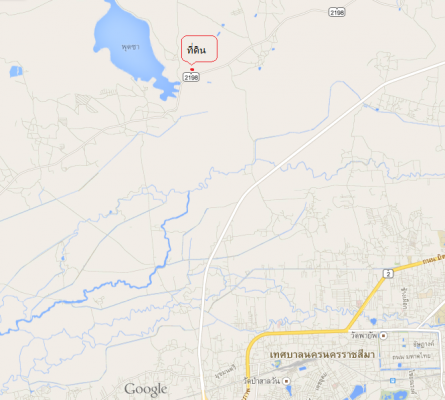 ขายที่ดิน 2ไร่ 2งาน ต.พุดซา อ.เมือง จ.นครราชสีมา  ห่างจากถนน โคกสูง-ขามทะเลสอ เพียง 50เมตร