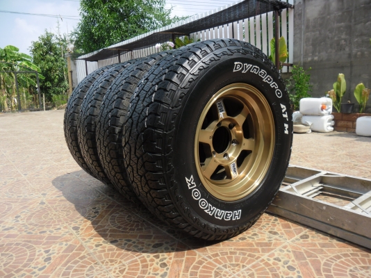 ขายte37+hankook at 265/70/16 ปี 12 ขายte37+hankook at 265/70/16 ปี 12