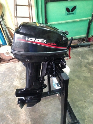 ขายเรือยางท้องไฟเบอ 3.30+เครื่อง15พร้อมเทเลอ