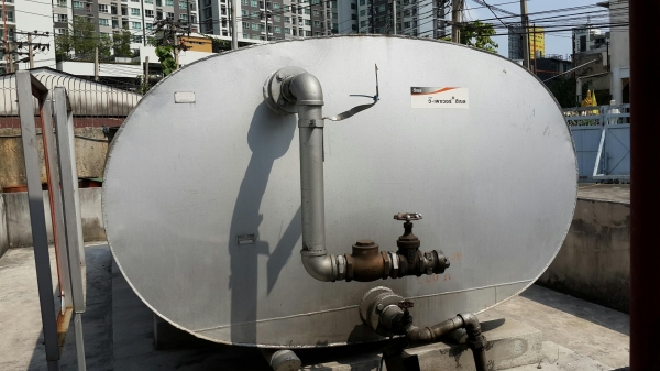 หัวจ่ายน้ำมัน หัวจ่ายเดี่ยว พร้อมแทงค์ 15,000 ลิตร