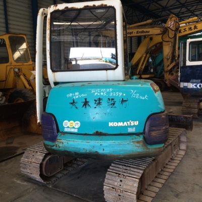 Komatsu PC45-1 นำเข้าจากญี่ปุ่น สภาพสวย ขายไม่แพงครับ
