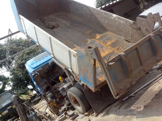 ขายรถอีซูซูดั้ม NPR58L-46 วางเครื่อง165 แรงม้า 6BD-1 แน่นมากๆ ดั้มนอก 4 ตัน Fหน้าF หลัง รถประกอ