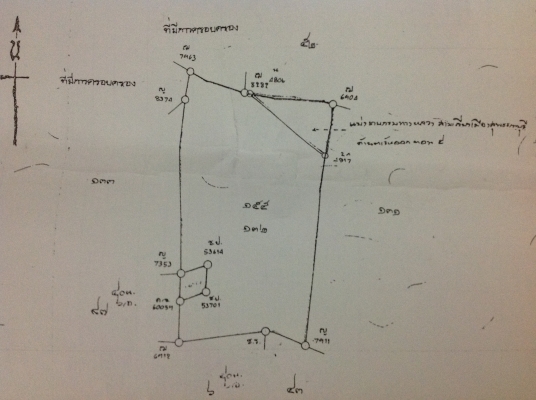 ที่ดินว่างเปล่าสวยติดถนน