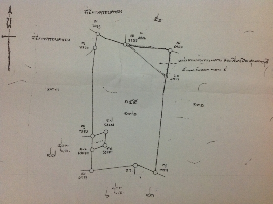 ที่ดินว่างเปล่าสวยติดถนน