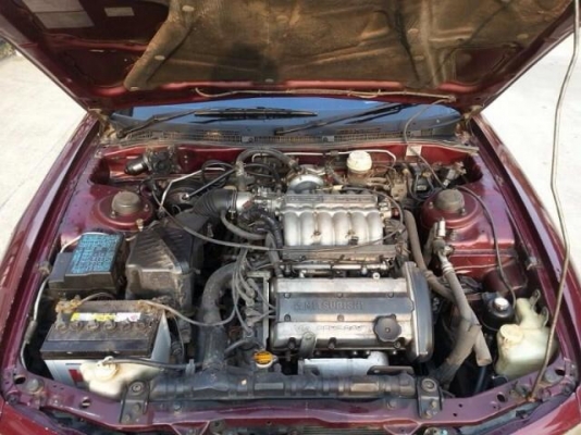 MITSUBISHI, GALANT สภาพดีติด LPG เครื่อง V6 สภาพต้องทำสี