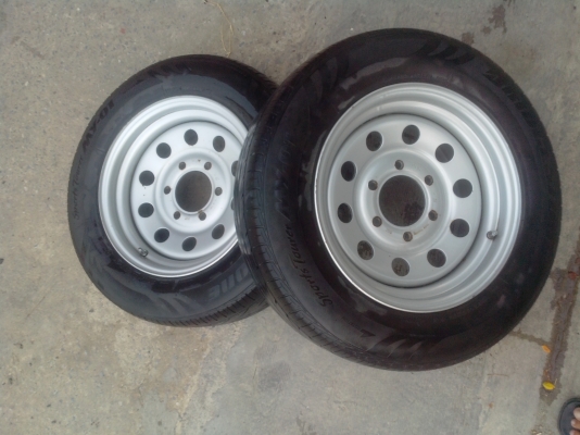 ขายกะทะผ่าขอบ15 6รู139 7" พร้อมยางบิสโตน205-65-15 BEST whfel SCT ขายกะทะผ่าขอบ15 6รู139 7" พร้อมยางบิสโตน205-65-15 BEST whfel SCT