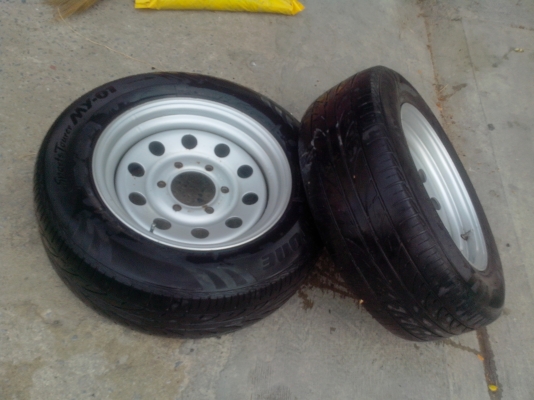 ขายกะทะผ่าขอบ15 6รู139 7" พร้อมยางบิสโตน205-65-15 BEST whfel SCT ขายกะทะผ่าขอบ15 6รู139 7" พร้อมยางบิสโตน205-65-15 BEST whfel SCT