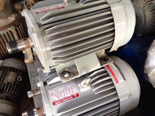 ขายมอเตอร์ mitsubishi 3 HP. 1450 RPM. 380 V สภาพใหม่มาก พร้อมใช้งาน