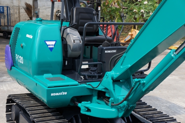 ขายรถขุด KOMUTSU PC 20-7 เก่านอกปรับสภาพแล้วพร้อมใช้งาน