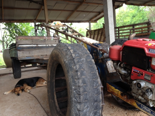 ขายรถไถนาเดินตาม  KOBOTA  ET 95  พร้อมเทรนเลอร์ อุปกรณ์ครบ