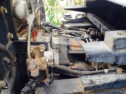 ขายรถพ่วง 22 ล้อ HINO MEGA 320 ยูโร2 แม่ลูกดัมพ์สามมิตร ลูก 3 เพลาแท้ เครื่องเดิม เกียร์เดิม