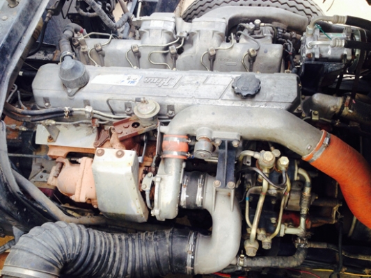 ขายรถพ่วง 22 ล้อ HINO MEGA 320 ยูโร2 แม่ลูกดัมพ์สามมิตร ลูก 3 เพลาแท้ เครื่องเดิม เกียร์เดิม