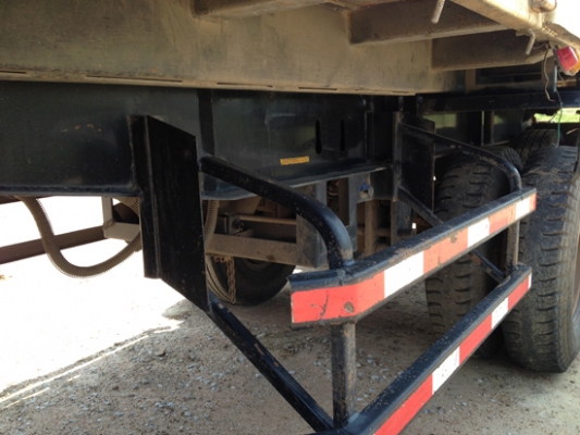 ขายรถพ่วง 22 ล้อ HINO MEGA 320 ยูโร2 แม่ลูกดัมพ์สามมิตร ลูก 3 เพลาแท้ เครื่องเดิม เกียร์เดิม