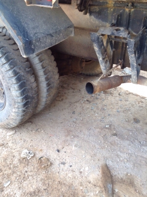 ขายรถบรรทุกสิบล้อดัมพ์ Mitsubishi MA เครื่องเดิม เกียร์เดิม ทะเบียนพร้อม