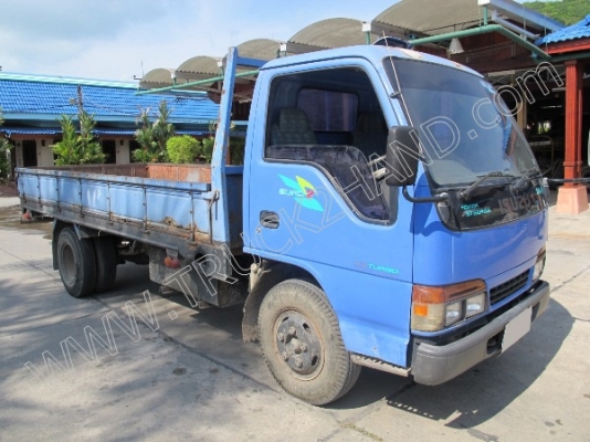 รถบรรทุก 6 ล้อ ยี่ห้อ ISUZU รุ่น NKR 130 แรงม้า รถใช้น้อย ไมล์ 86,870 กิโล
