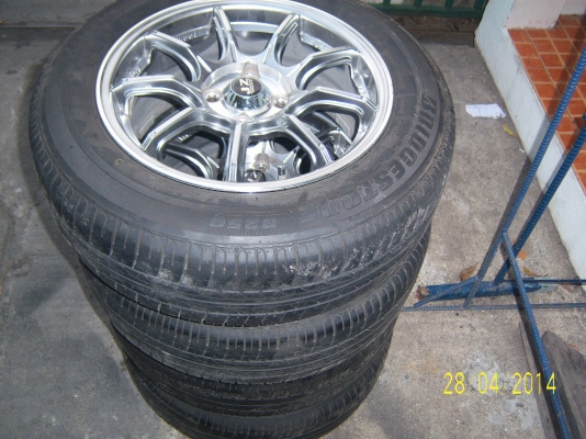 แม็กพร้อมยาง 185 65 15 ปี11