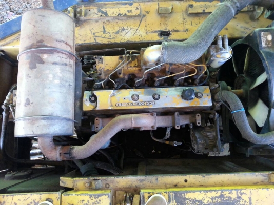 ขายKOMATSU 120-3 เครื่องดี เครื่องเดิม ปั้มเดิม พร้อมใช้งาน เอวแน่น ไม่มีเอกสาร