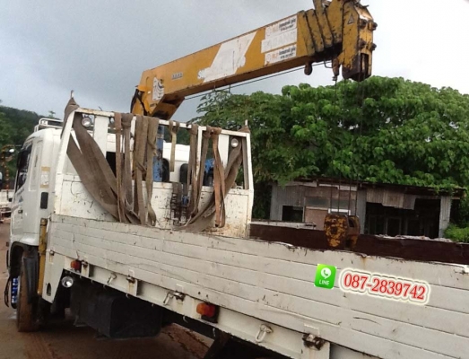 ขายรถบรรทุก 6 ล้อ ติดเครน TADANO 5 ตัน