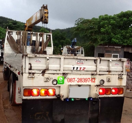 ขายรถบรรทุก 6 ล้อ ติดเครน TADANO 5 ตัน