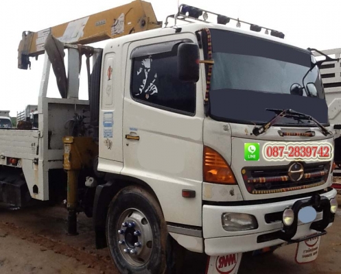 ขายรถบรรทุก 6 ล้อ ติดเครน TADANO 5 ตัน