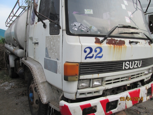 -ISUZU-10ล้อ..เพลาเดียวเครื่อง6BF.รถน้ำสภาพพร้อมใช้..ทะเบียน.ม79.ราคา490.000บ