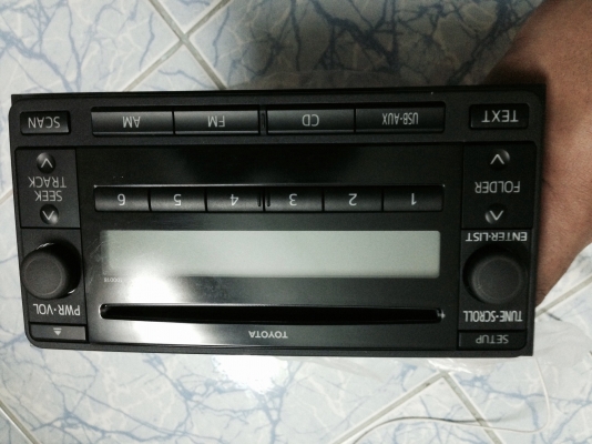 ขายวิทยุเดิม forturner. ปี 12  USB  MP3 สภาพดีของถอด มีมาเพิ่ม