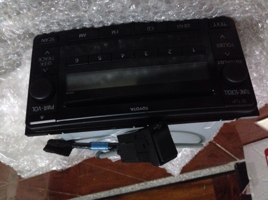 ขายวิทยุเดิม forturner. ปี 12  USB  MP3 สภาพดีของถอด มีมาเพิ่ม