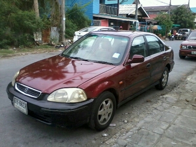 HONDA CIVIC ปี96ตาโต EXI รถเก็บสี ขายถูก