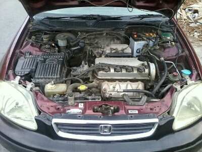 HONDA CIVIC ปี96ตาโต EXI รถเก็บสี ขายถูก