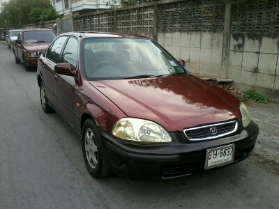 HONDA CIVIC ปี96ตาโต EXI รถเก็บสี ขายถูก