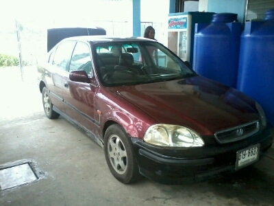 HONDA CIVIC ปี96ตาโต EXI รถเก็บสี ขายถูก