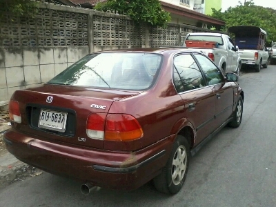 HONDA CIVIC ปี96ตาโต EXI รถเก็บสี ขายถูก