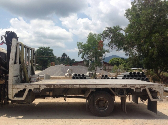 HINO FC4JJRA 6ล้อ165แรงพื้นเรียบติดเครน(เฮี๊ยบ)3ตัน ปี2548...สภาพเดิมๆสวย รถออกห้างป้ายแดง...ใช้น้อย