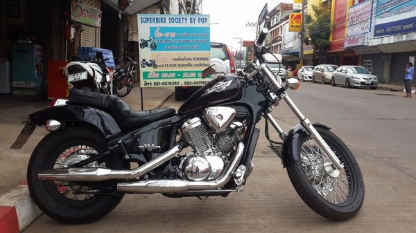 ราคาสุดท้ายคับ Honda Steed 600 เดิมๆ เอกสารครบทะเบียนแท้ ประกอบใหม่คับ รถไม่มีปัญหาใดๆครับ รถอยู่สกลนคร ตอนนี้ทำโอนลอยไว้ ขาย 115,000 บาท พร้อมส่งทั่วไทยคับ โทร 0810578282 สนใจรถสวย ถูก ดี ต้อง POP BIGBIKE SAKONNAKHON