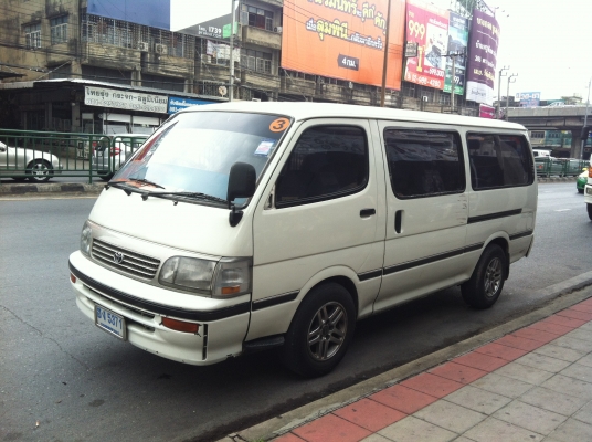 ขายรถตู้ Toyota HIACE ปี 1996 หลังคาเตี้ย สีขาว เครื่อง 2L 2.5 ภายในเบาะหนัง 14นั่ง ล้อแมกซ์  สภาพพร้อมใช้งาน ขายถูกๆ เพียง 79,000บ  สนใจติดต่อ M.086-307-2856