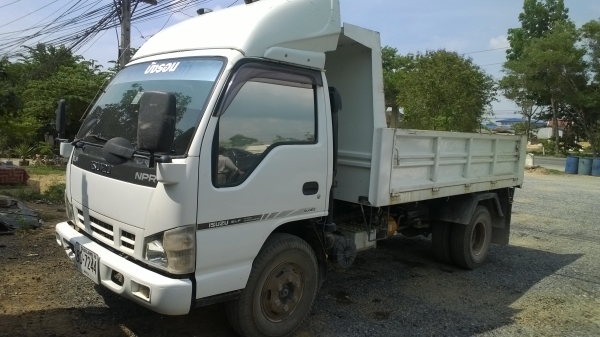 (ขายดาวน์..)ISUZU NPR130แรงคอมมอลเรล ดั้ม รถห้างแท้ สวย ปี*50 พร้อมใช้...